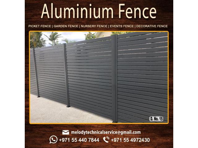Aluminium Fence in Dubai | Aluminium Fence installation in Dubai
