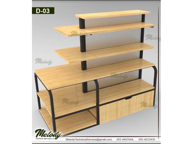 Bakery Display in Dubai | Wooden Display Stand manufacturer in Dubai UAE