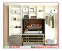 Closets and Wardrobes Suppliers in Uae | Design and Build | Built-in Cabinets.