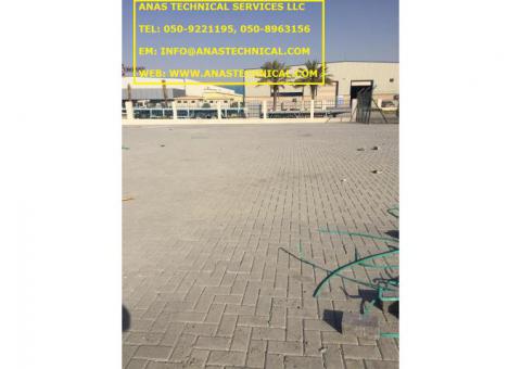 CONCRETE PAVING TILES DUBAI 055-7274240