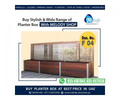 Indoor Planter Box | Wooden Planter Box in Dubai | WPC Planter Box UAE