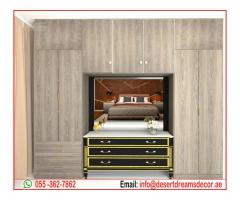 Built-in Cabinets Uae | Design and Build Closets and Wardrobes in Uae.