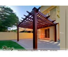 Buy Wooden Pergola in Dubai At Melody Structures in UAE