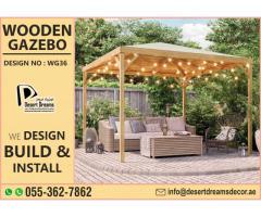 Best Price Wooden Gazebo in Dubai | Garden Wooden Gazebo Uae.