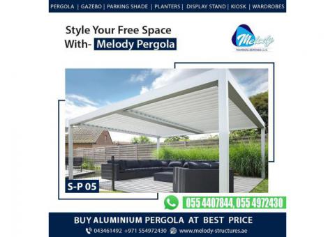 Aluminium Pergola in Dubai | Aluminium Pergola manufacturer in Abu Dhabi