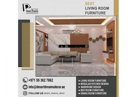 Wooden Paneling Works | Ceiling | Renovation | Fit-out Works in Abu Dhabi.