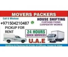 Pickup Truck For Rent in al barari 0504210487