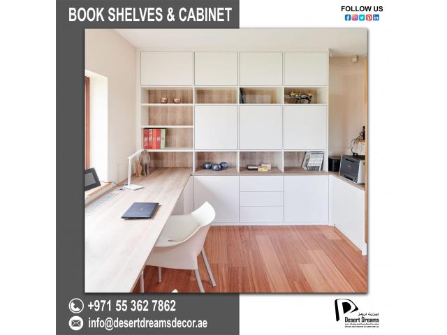 Closets and Wardrobes Suppliers in Uae | Built-in Cabinets | Books Cabinets.