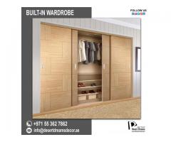 Closets and Wardrobes Suppliers in Uae | Built-in Cabinets | Books Cabinets.