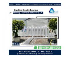 Buy Wooden Fence in Dubai | 20% off Today At Melody