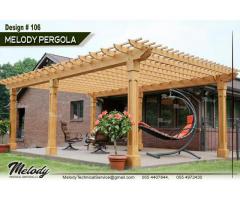 WPC Pergola in Dubai | WPC Pergola Supply & Install in UAE