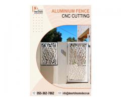 Aluminum Privacy Fences Dubai | Wall Mounted Aluminum Fences in Uae.