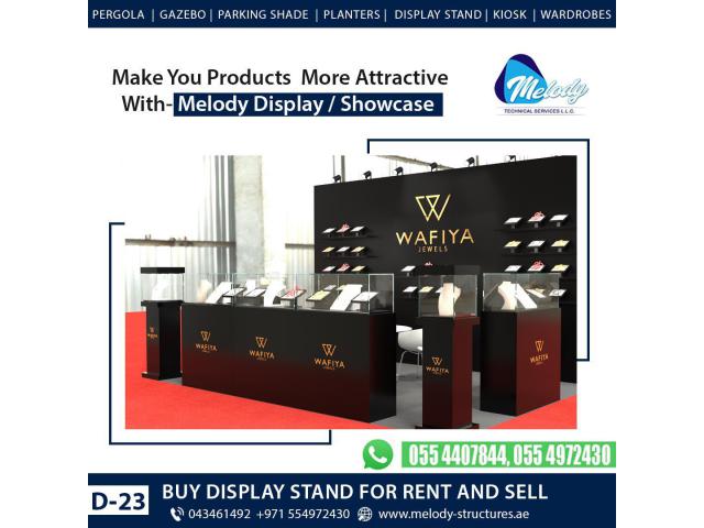 Jewelry showcase In Dubai | Rental Jewelry Display Stand in UAE
