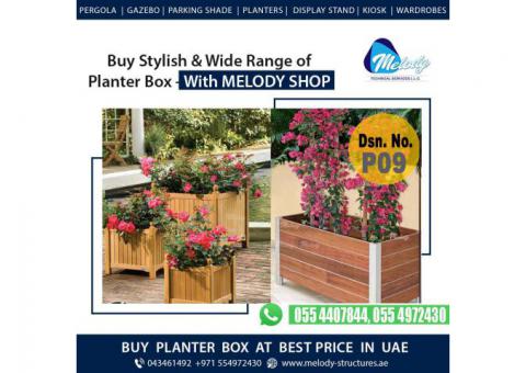 Wooden Planter Box in Dubai | With Free Delivery in UAE