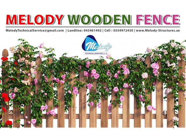 Get The Best Wooden Fence With Free Installation in Dubai