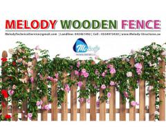 Get The Best Wooden Fence With Free Installation in Dubai
