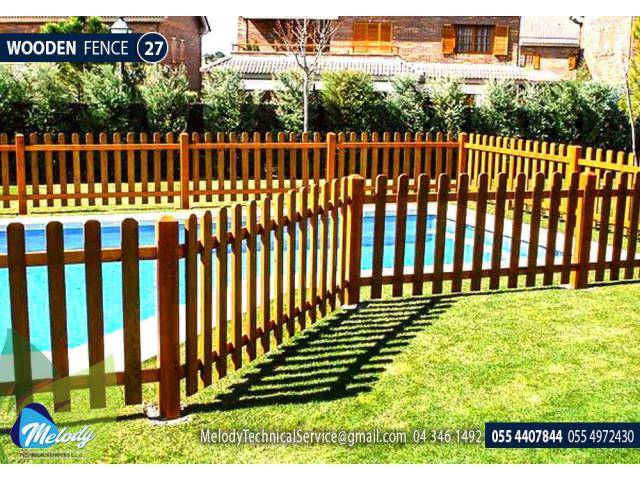 Wooden Fence Supply And Installation in UAE