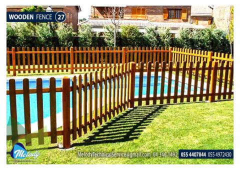 Wooden Fence Supply And Installation in UAE