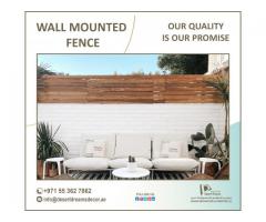 Wooden Fence Installation in Dubai and Abu Dhabi | High Quality Wood | Best Prices.