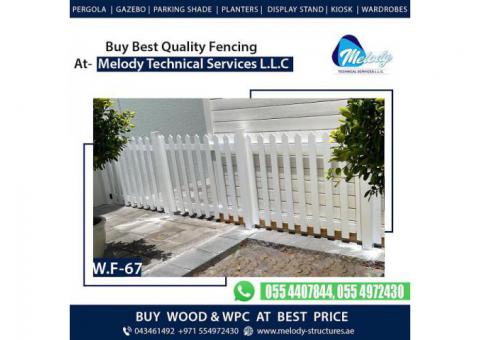 Wooden Fence | Privacy Fence | Garden Fence Dubai, Abu Dhabi