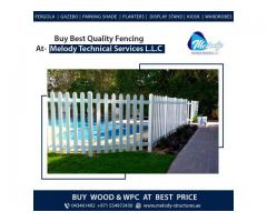 Wooden Fence | Privacy Fence | Garden Fence Dubai, Abu Dhabi