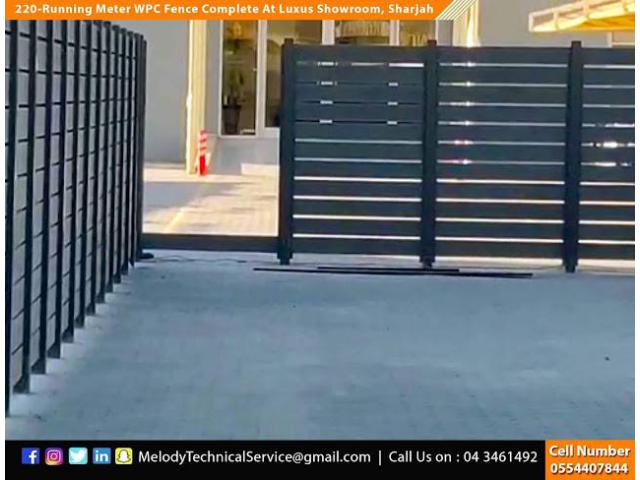 WPC Fence in Dubai | Composite Wood fence in UAE