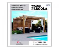 Best Prices Wooden Pergola in Dubai, Abu Dhabi, Al Ain.