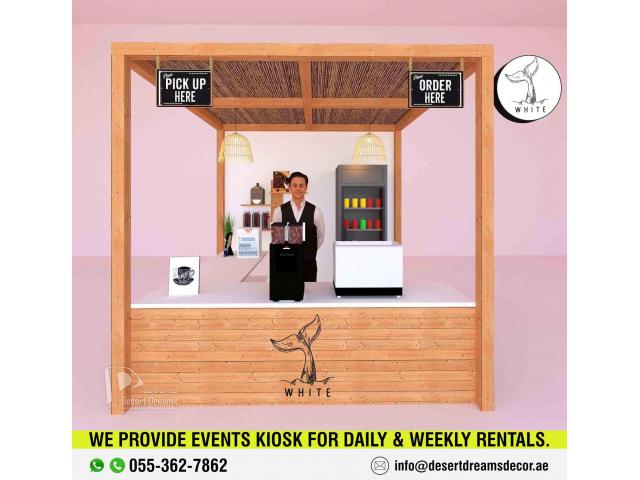 Events Kiosk Suppliers in Dubai | Outdoor and Indoor Kiosk | Uae.