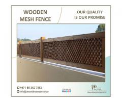 Wooden Fences Installation Expert in Dubai, Abu Dhabi, Uae | Wooden Fence Prices in Uae.