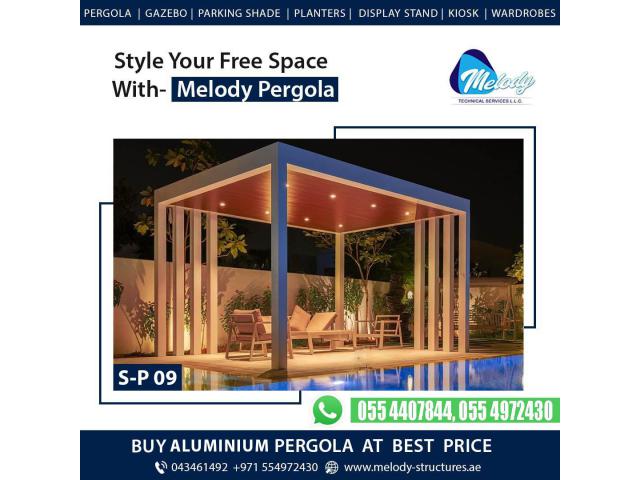 Aluminum Pergola in Dubai | Aluminium Pergola Suppliers