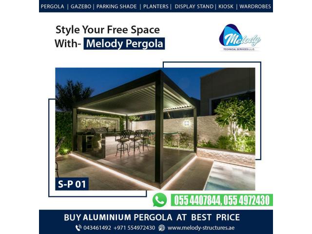 Aluminum Pergola in Dubai | Aluminium Pergola Suppliers