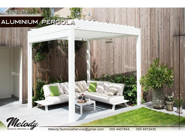 Aluminium Pergola in Dubai | Aluminium Pergola in Abu Dhabi | Aluminium Pergola Manufactures in UAE