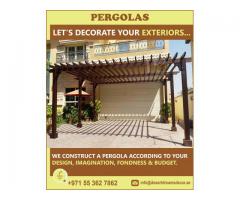 Wooden Pergola Specialist in Uae.