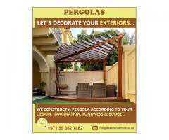 Wooden Pergola Specialist in Uae.