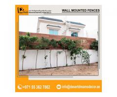 Wooden Fence Specialist in Uae | Landscaping Fencing Works Uae.