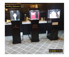Jewelry Display Showcases available for rent in UAE