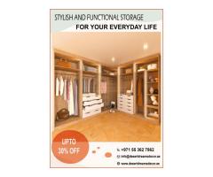 Closets Cabinetry and Shelves | UAE Wide Lowest Price Guarantee.