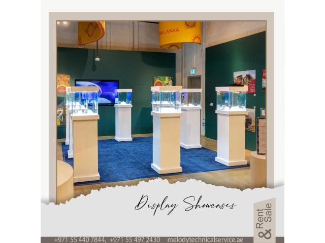 Jewelry Showcase Rental | Jewelry Display Stand in UAE