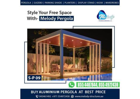 Aluminum Pergola in Dubai | Supply And Installation