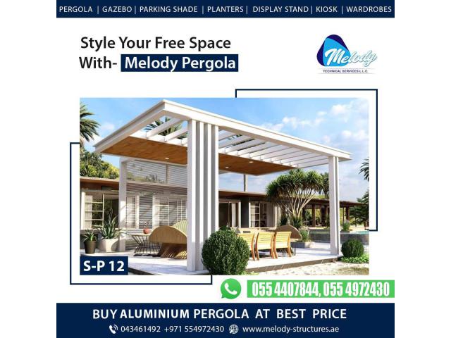 Aluminum Pergola in Dubai | Supply And Installation