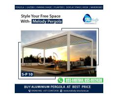 Aluminum Pergola in Dubai | Supply And Installation