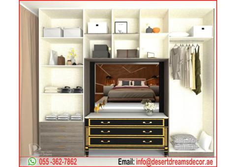 Modern Bedroom Wardrobes | Uae Wardrobes Manufacturer.