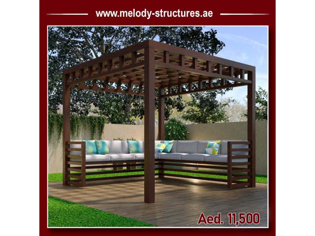 Get Wooden Pergola With Special Offer in Dubai