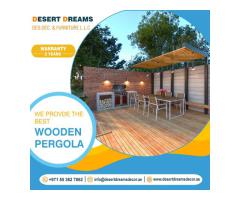 Wooden Pergola By Desert Dreams | Premium Wooden Pergolas Uae.