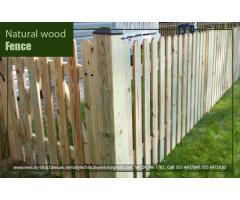 Wooden Fence supply & installation in Dubai Abu Dhabi