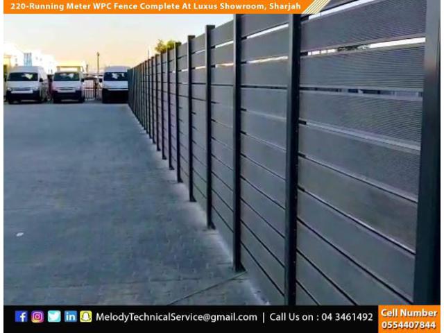 WPC Fence | WPC Privacy Fence | WPC Wall Fence in Dubai Abu Dhabi