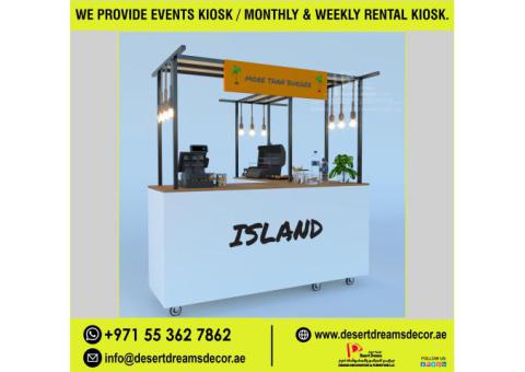 Events Kiosk Abu Dhabi | Weekly Rent a Kiosk | Daily Rental Kiosk Uae.