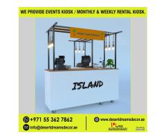 Events Kiosk Abu Dhabi | Weekly Rent a Kiosk | Daily Rental Kiosk Uae.