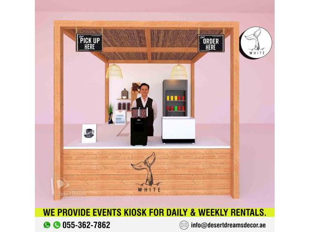 Events Kiosk Abu Dhabi and Dubai | Monthly and Weekly Rental Kiosk Uae.
