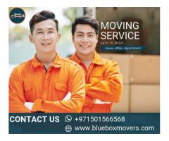 0501566568 BlueBox Movers in Serena Dubai Villa,Office,Flat move with Close Truck